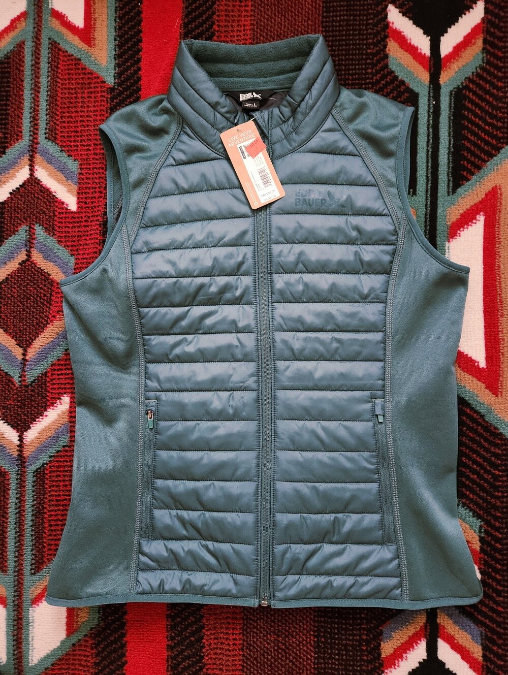 Eddie Bauer Emberlite Hybrid Vest - Alpine Green - Picture 2 of 12